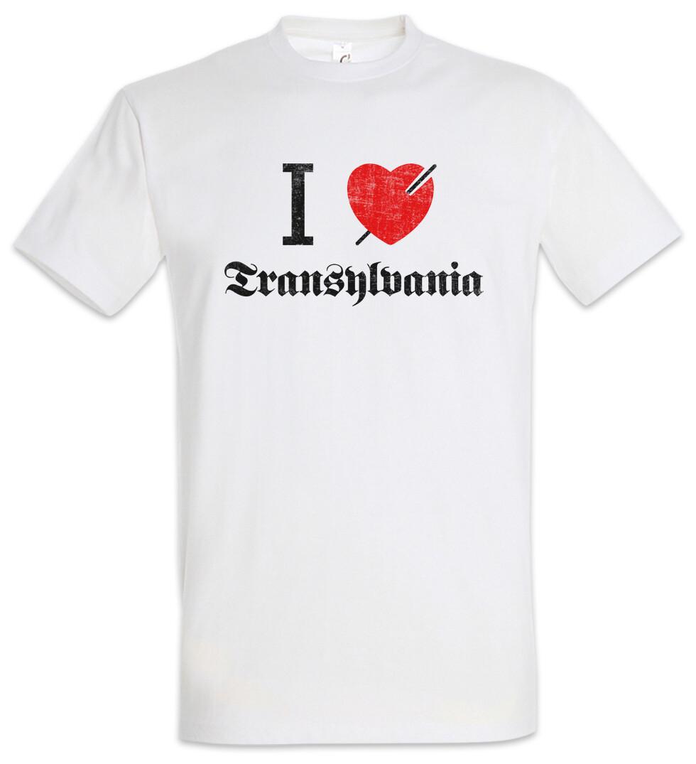 

I Love Transylvania Men s T-Shirt Mens Womens Tees Top Mayhem Oystein Aarseth Black Metal Helvete M