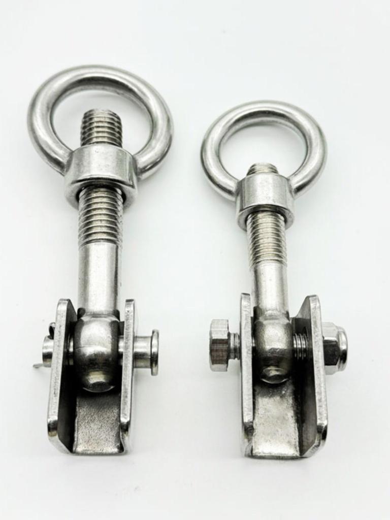 304 Edelstahl Schnellverschluss Torx Ringschraube Mutter Set für Tankabdeckungen