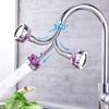 Adjustable Kitchen Faucet 360° Rotation Bath Faucet Connector Durable Splash-Proof Faucet  Kitchen