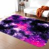 1pc of a Purple Starry Sky Design Area Rug, Perfect for Living Rooms, Bedrooms, Bathrooms, Kitchens, And Indoor Home Decoratio