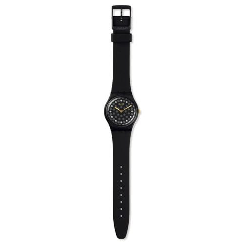 Swatch SPARKLE NIGHT Holiday Collection SO31B102 Watch, Black