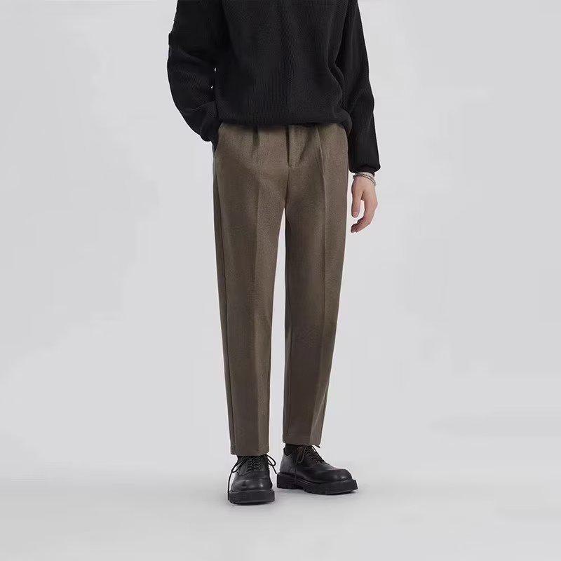 Men’s Slim Fit Woolen Blazer Suit Set - 2024 Autumn/Winter Collection