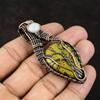 Tree Of Life Stichtite Copper Wire Wrapped Pendant Rainbow Moonstone Jewelry Handmade Designer Pendant Gift For Mother Tree Of Life Jewelry