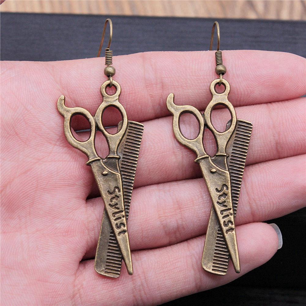 Drop & Dangle Earring Study Sports Minimalist Jewelry ComponentsEarring Size 18x19mm QE029