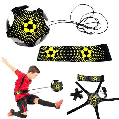 Fußball kicken Jonglierbeutel Elastischer Gürtel Fußballtrainer Gürtel Fußball Kicktrainer Training