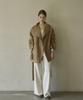 A-Ma Sierra Stitch Handmade Half Wool Coat_3 Colors