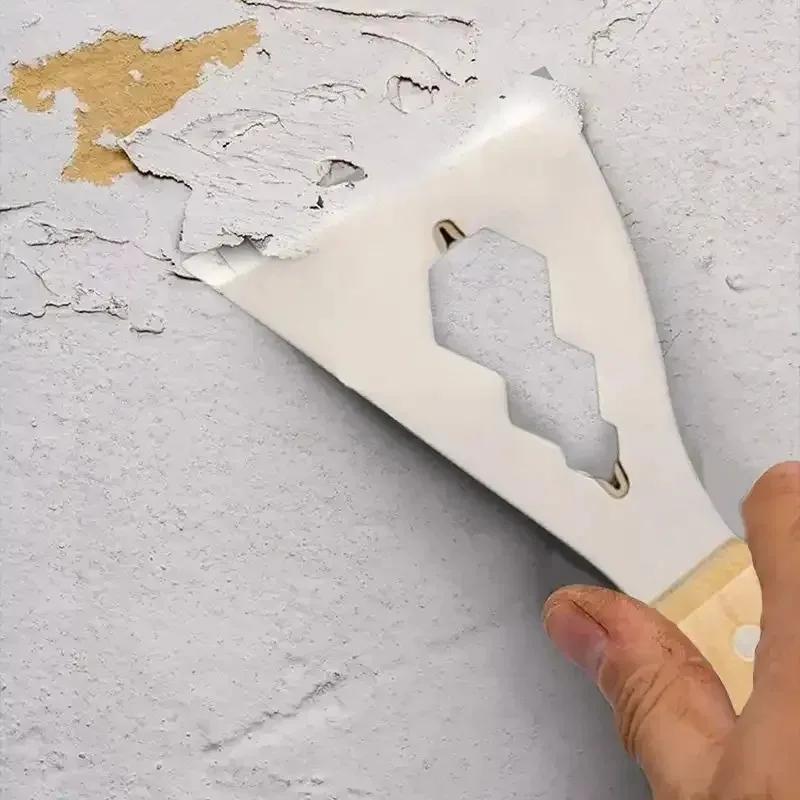 Ash Scraper Decoration Shovel Multifunctional Extra-thick Hanging Knife Cleaning Knife Stainless Steel Cement Shovel Tool