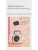 Portable Bluetooth Karaoke Speaker with Dual Microphones for Indoor and Outdoor Use