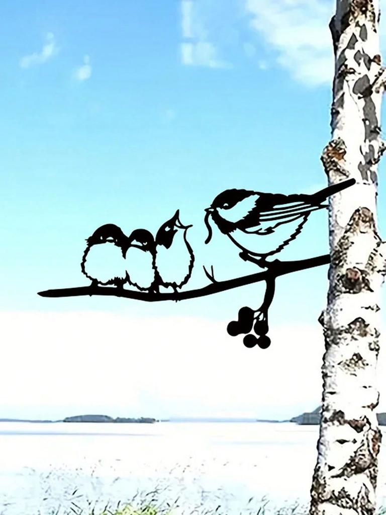 Metal Branch Outdoor Decor in Multiple Colors