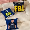 Cool FFBI Logo Pillow Case Suitable For Bedrooms Living Rooms Cars Home Decoration