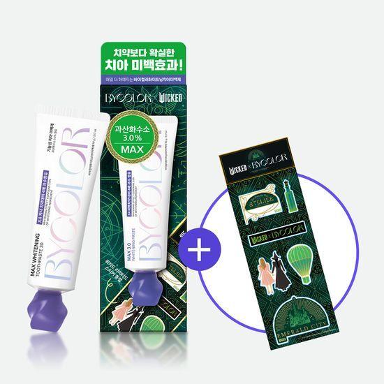 Bycolor Whitening 30 Teeth Whitening Agent 90g Promotion (+Wicked Sticker) (Wicked Collaboration)