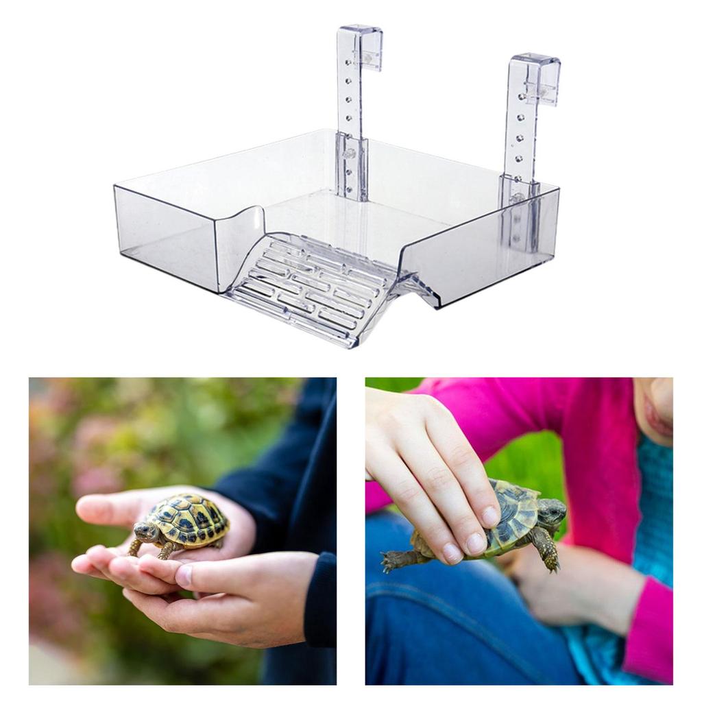Hanging Turtle Resting Basking Platform Resting Terrace Turtle Tank Dock Floating Decor Reptile Habitat for Tortoises Turtles