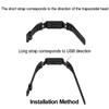 Soft Sports Silicone Strap Replacement Watch Band for HUAWEI Band 4 ADS-B29 / Honor Band 5i  ADS-B19