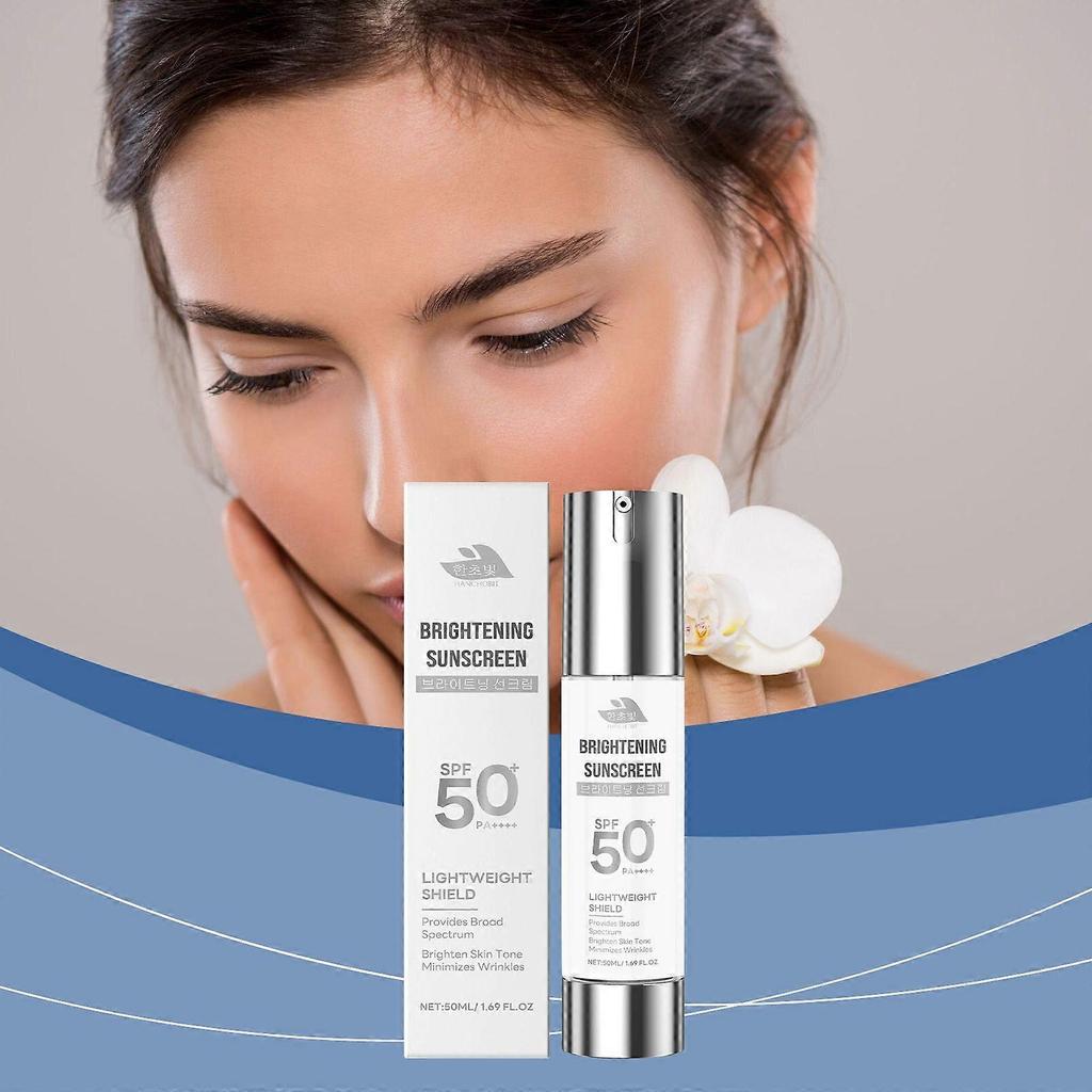 Brightening Protective Cream Moisturizes, Hydrates, Isolates Daily Outdoor Protection Light Texture Natural Cream