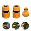 6 Stück/2 Sätze Schnellanschluss-Wasserhahnadapter Schnellkupplungsadapter Tropfband 3/4" 1/2" Stacheliger Bewässerungsschlauchverbinder Gartengeräte