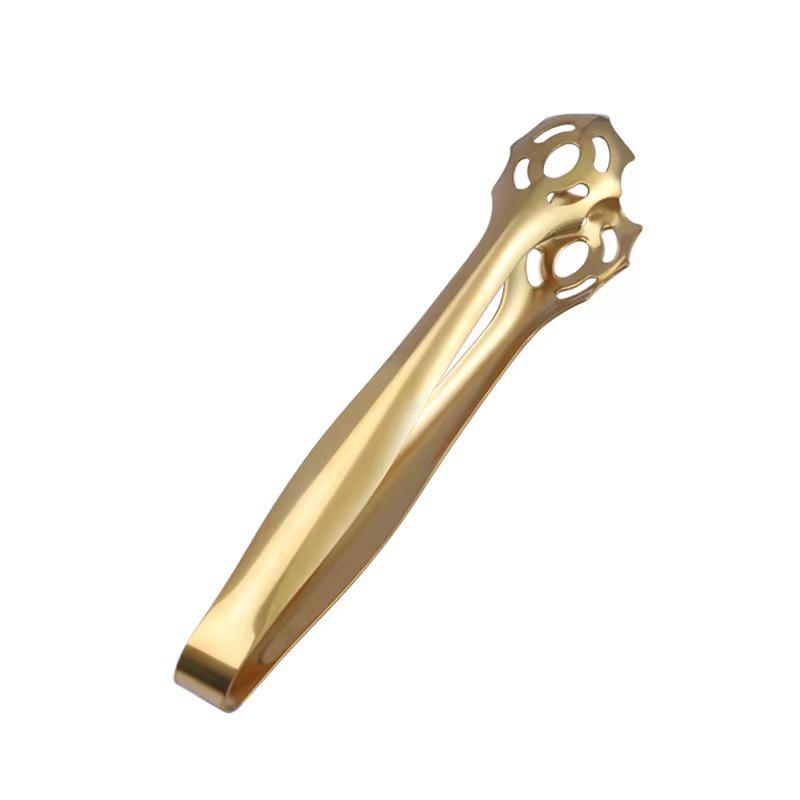 304 Stainless Steel Barbecue, Steak, Bread, Ice, and Sugar Cube Food Tongs