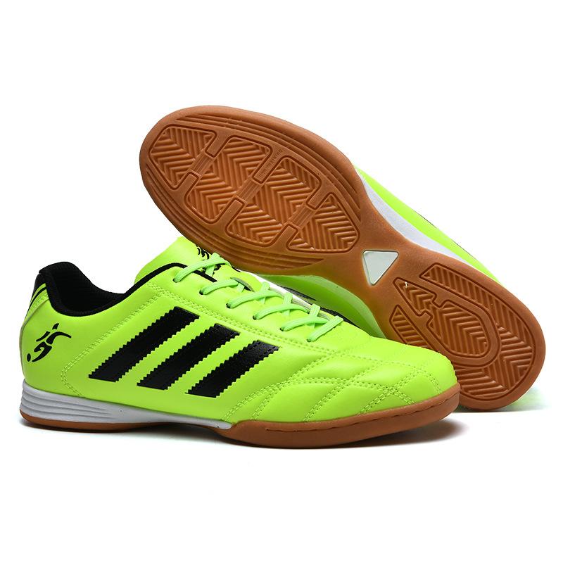 Indoor low-top beef tendon sole football shoes Flat men's futsal children's men's football training shoes