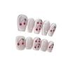 Pure Hand-made Phototherapy Wear Nail Honey Juice Cherry Finished Product Reusable Nail Art Patch