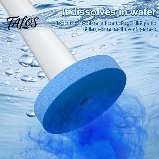 Scale And Dirt Removal Toilet Brush Heads with Universal Compatibility Disposal Replacement Time-saving Disposable Brushes Powerful Cleaning