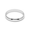 Ring - LUXENTER - Ordra - Rhodium-plated 925 Sterling Silver - Cubic Zirconia - Width 3 Mm