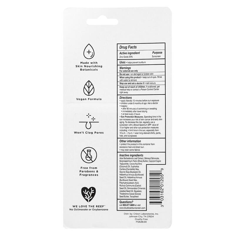 Kids Mineral Sunscreen Stick, SPF 50, 0.5 Oz (14 G)