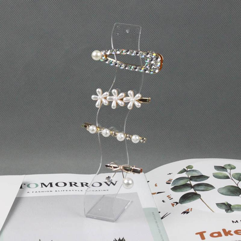

Acrylic Storage Holder Scrunchy Clear Scrunchy Tower Hair Tie Organizer Acrylic Acrylic Scrunchie Holder For Dresser Vanity прозорий