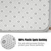 Black Starry Sky Round Carpet Modern Living Room Bedroom Study Floor Mat Star and Moon Illustration Beautiful Room Floor Decor