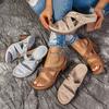 Women'S Elegant Solid Color Sandals Thick Sole Casual Shoes for Summer