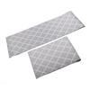 2Pcs Kitchen Mat Dustproof Floor Mat Rug Home Decoration for Office Hotel