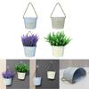 Hanging Small Iron Bucket Decorative Plant Pots Plant Hanging Pots Wall Hanging