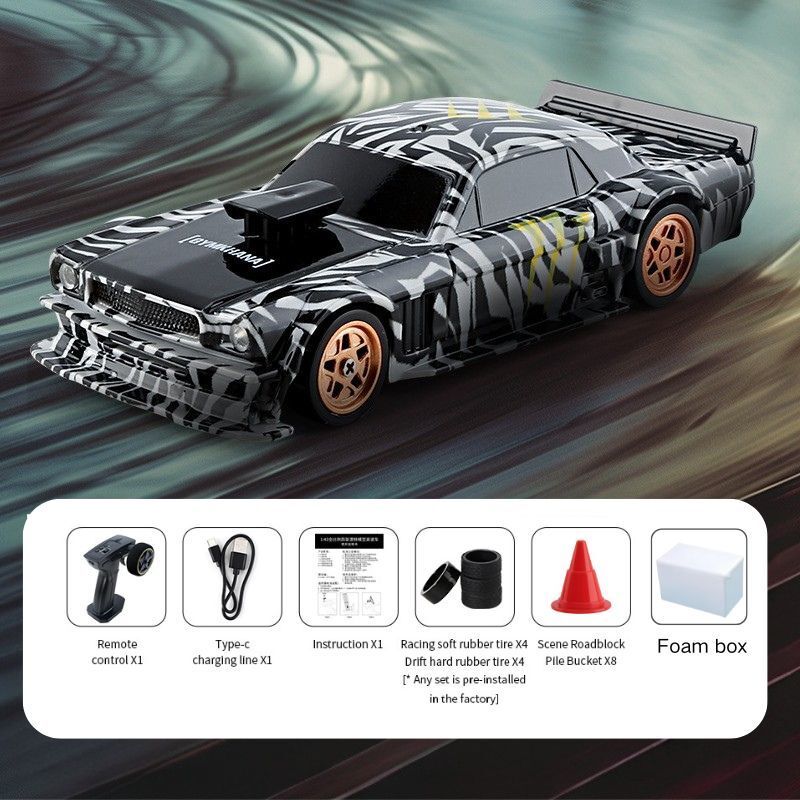 2025 Best-seller 1:64 1:43 Drift Remote Control Car, Four-wheel Remote Control Car, Full-scale Desktop Racing Toy, Children Gift