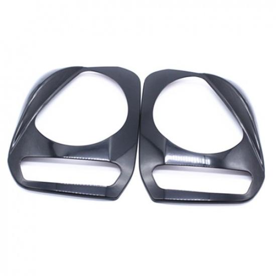 2pcs Front Light Headlight Lamp Cover Exterior Frame For Suzuki Jimny 2007-2015