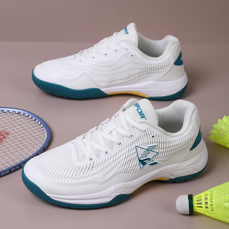 Pánské a dámské badmintonové boty kurt sportovní hřiště trénink Profesionální prodyšná tenisová obuv pro muže a ženy Venkovní módní tenisky