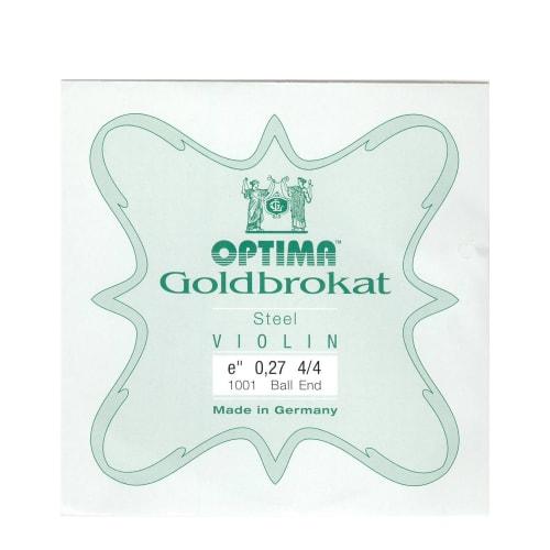 

Gold Brocut Violin E String (0.27 Ball End)