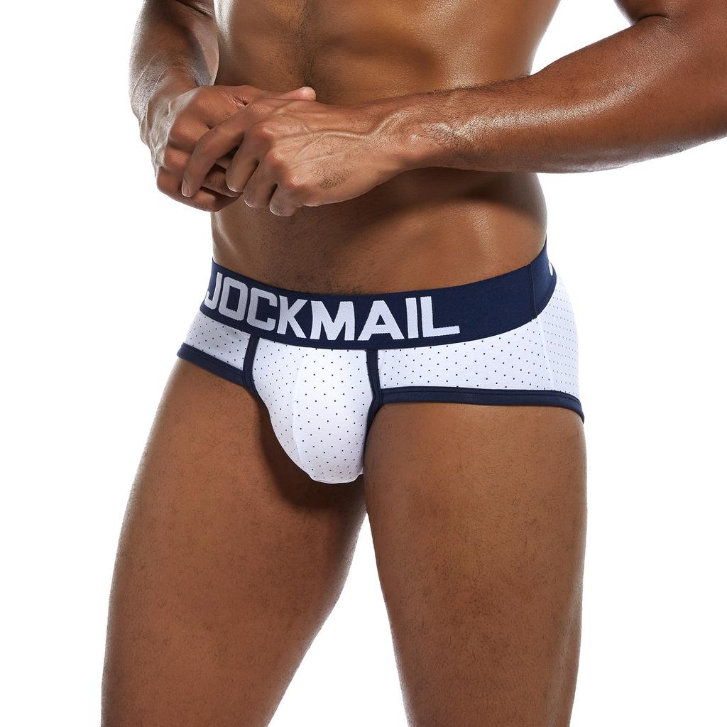 Slips JOCKMAIL Baumwolle Polka Dot Muster Druck Low-Rise Herren Unterwäsche