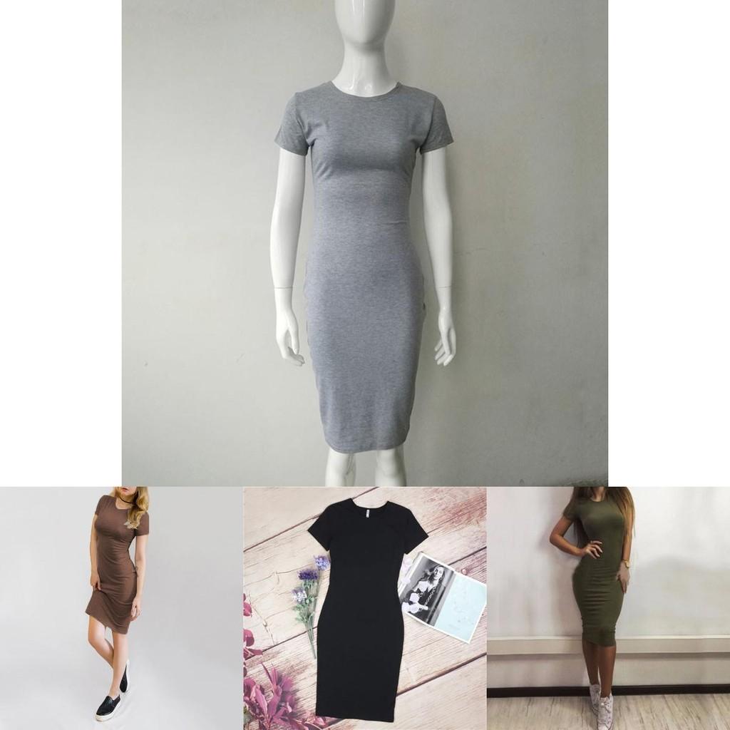 Elegantes Damen Bodycon Bleistiftkleid mit kurzen Ärmeln für den Sommer, lässig, Übergrößen