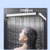 New 14 Inch High-pressure Top Spray Flower Spray 360 ° Rotating Water-saving High Flow Pressurized Shower Head