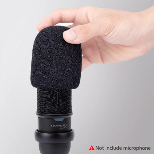SoloCast Microphone Pop Filter Windscreen - Noise Reduction Gaming Microphone Foam Cover, Microphone Foam Cover Pop Filter, Compatible with HyperX Sol