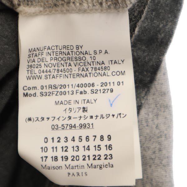 MM6 Made In Italy Short Sleeve T-shirt M Gray Martin Margiela Women Used