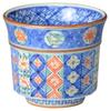 Kyoyaki Kiyomizuyaki Sake Cup Shoami Kiln Colored Auspicious Pattern GSR352