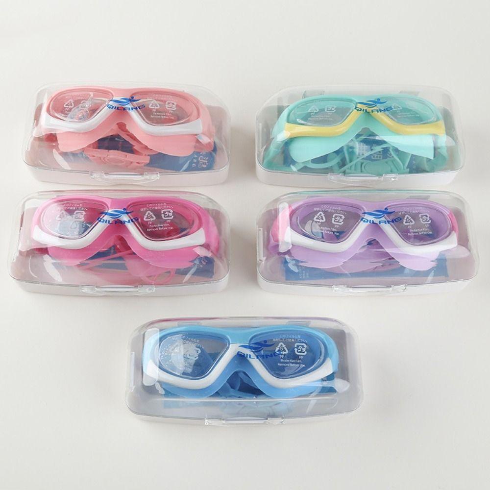 Hair Protection Children's Swimming Cap Waterproof Boys Swimming Caps  Boys and Girls