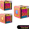 Soda Color Cube Soft Squeeze Toys Slow Stretch Decompression Sensory Toys Focus On Relieving Anxiety Gift With Color Box.