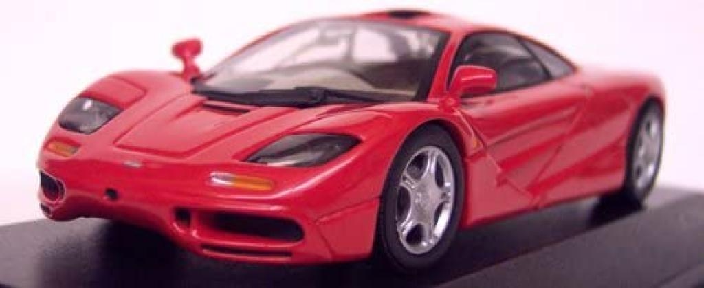 Minichamps PMA McLaren F1 Red Finished Product 1/43