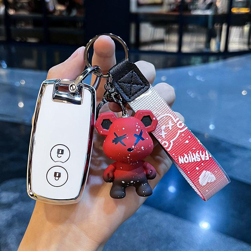 TPU Car Key Case Cover for Suzuki Swift for Suzuki Grand Vitara Swift SX4 S-Cross XL-7 Shell Fob Holder Keychain Protector