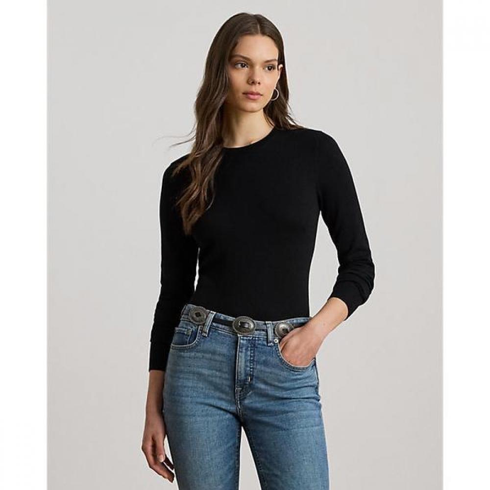 Lauren Cotton Blend Sweater Wmlrswes6820829001