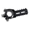 For BMW R1250GS R1200 GS Adventure LC 2013- Motorcycle Pair Front Foot Pegs Folding Footrests Clamps 20Mm-25Mm Pole Black