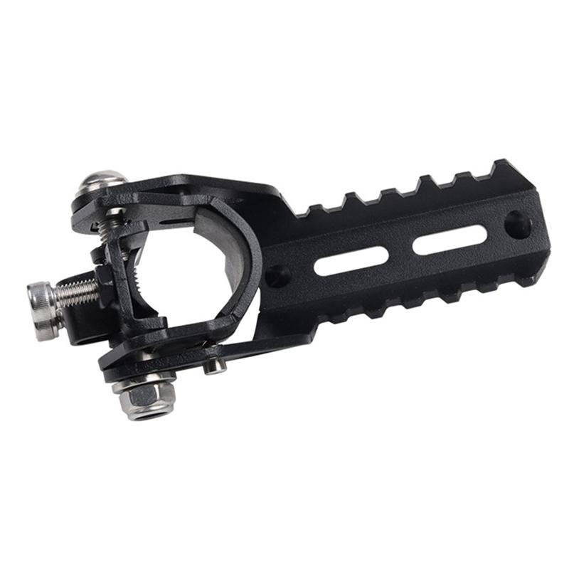 For BMW R1250GS R1200 GS Adventure LC 2013- Motorcycle Pair Front Foot Pegs Folding Footrests Clamps 20Mm-25Mm Pole Black