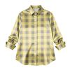 Women's Shirt Blouse Print Button Long Sleeve Casual Basic Shirt Collar Regular Top