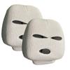 Stretchy Plush Car Headrest Cover Balaclava Design Theft Prevention Funny Holiday Car Interior Decoration for Long Trip