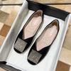 Fashion Square Toe Slip-on Women's Flat Shoes Korean Style Spring Elegant and Fashionable Wholesale Stylish Comfortable Ladies Footwear